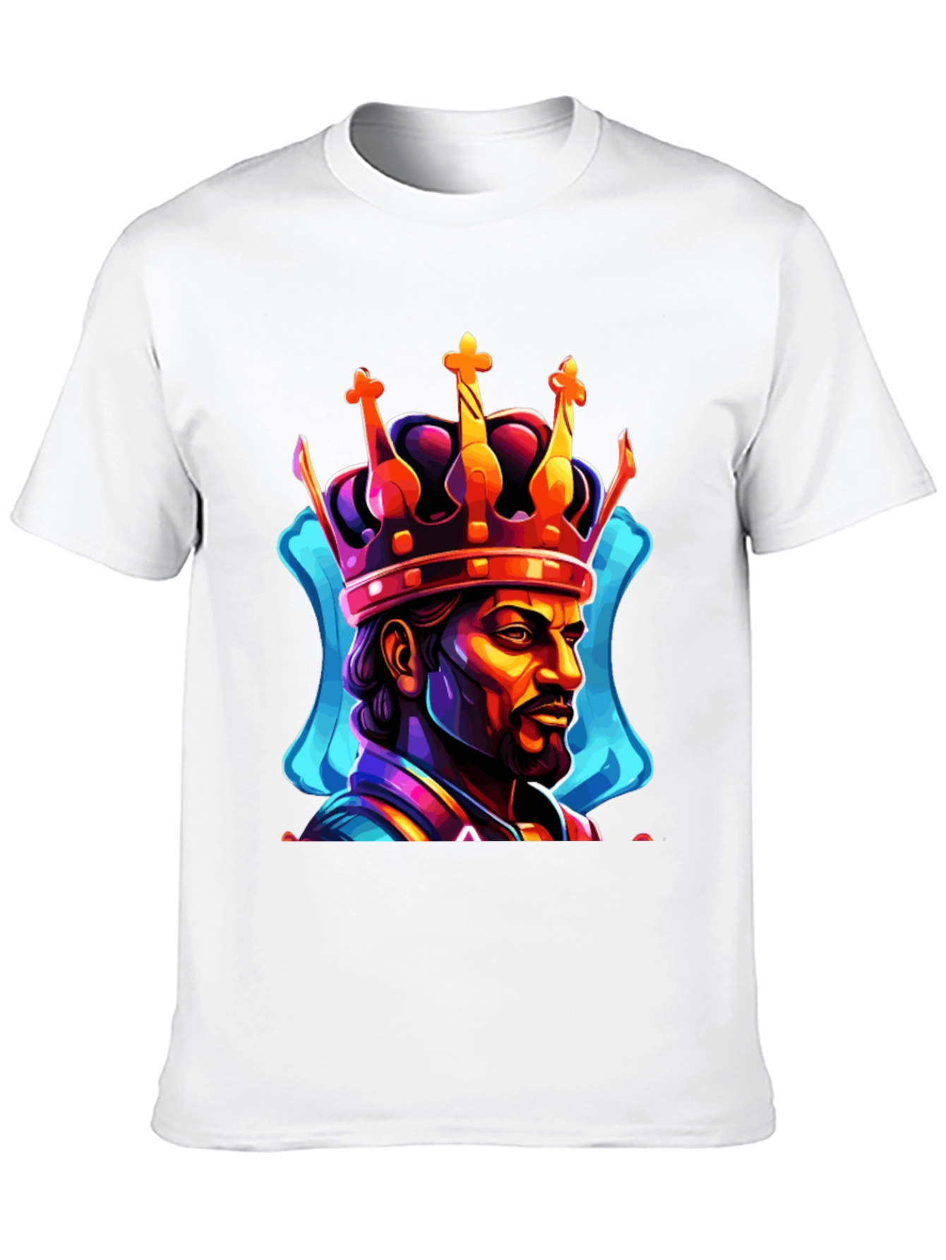King Graphic Print T-Shirt - Bold Streetwear
