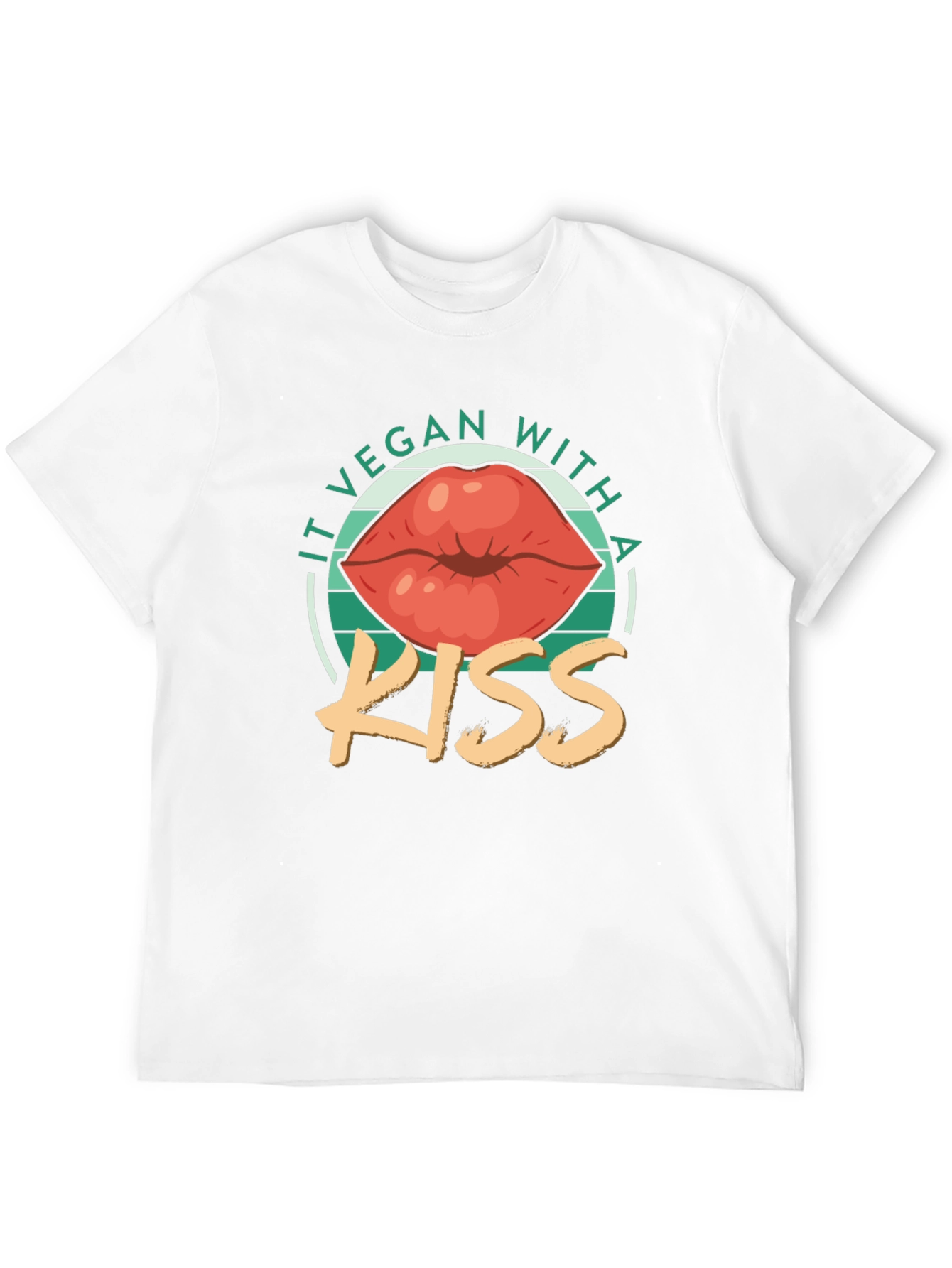 It Vegan with a Kiss T-Shirt