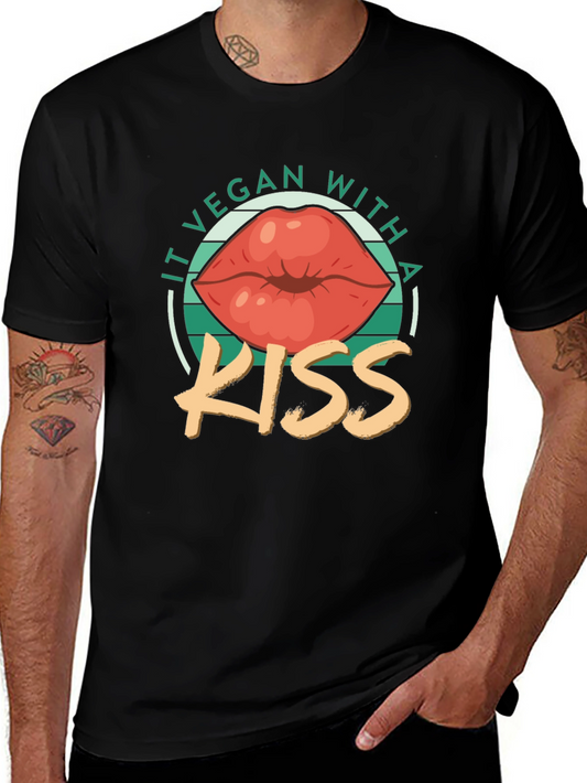 It Vegan with a Kiss T-Shirt