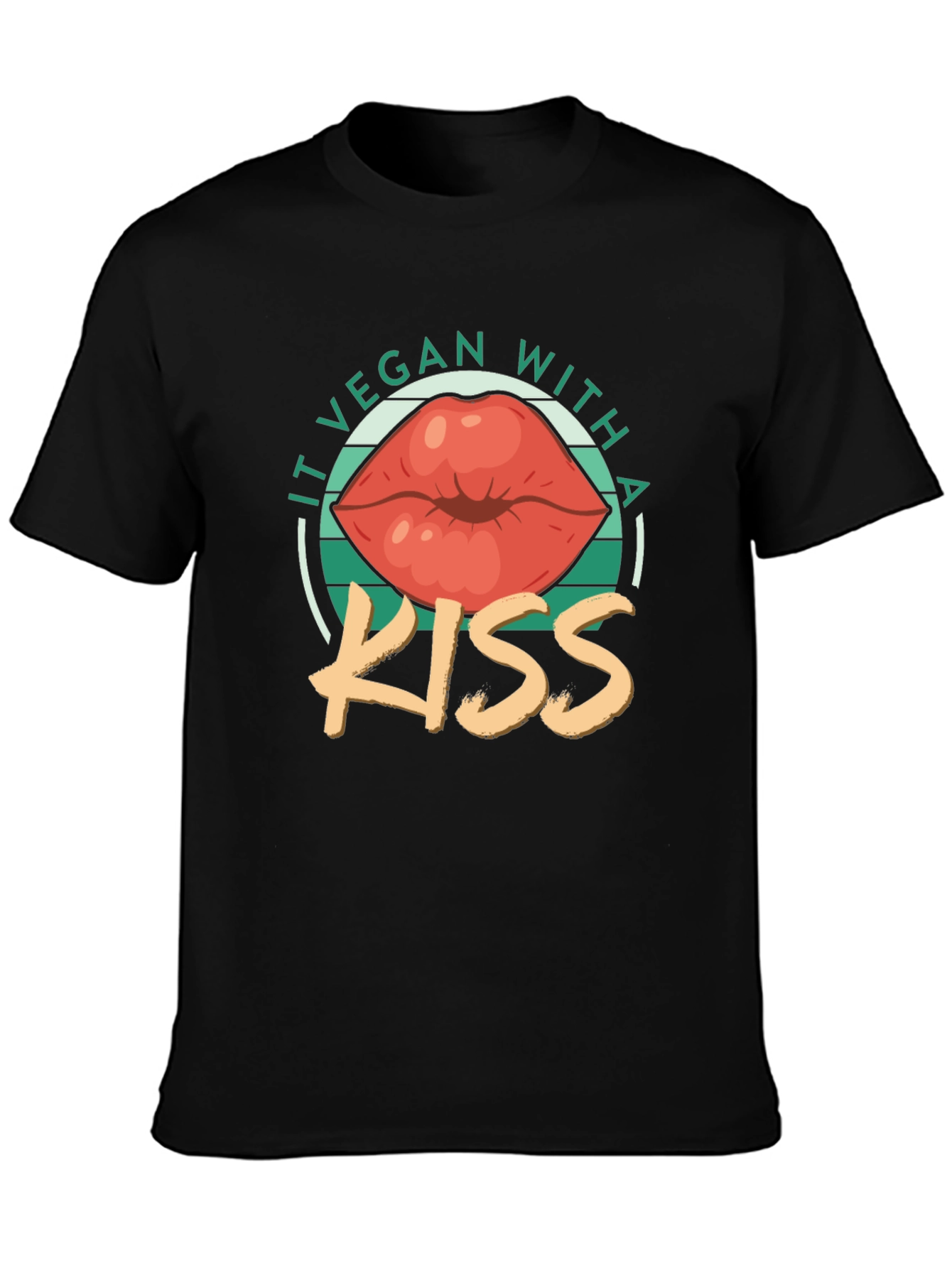 It Vegan with a Kiss T-Shirt