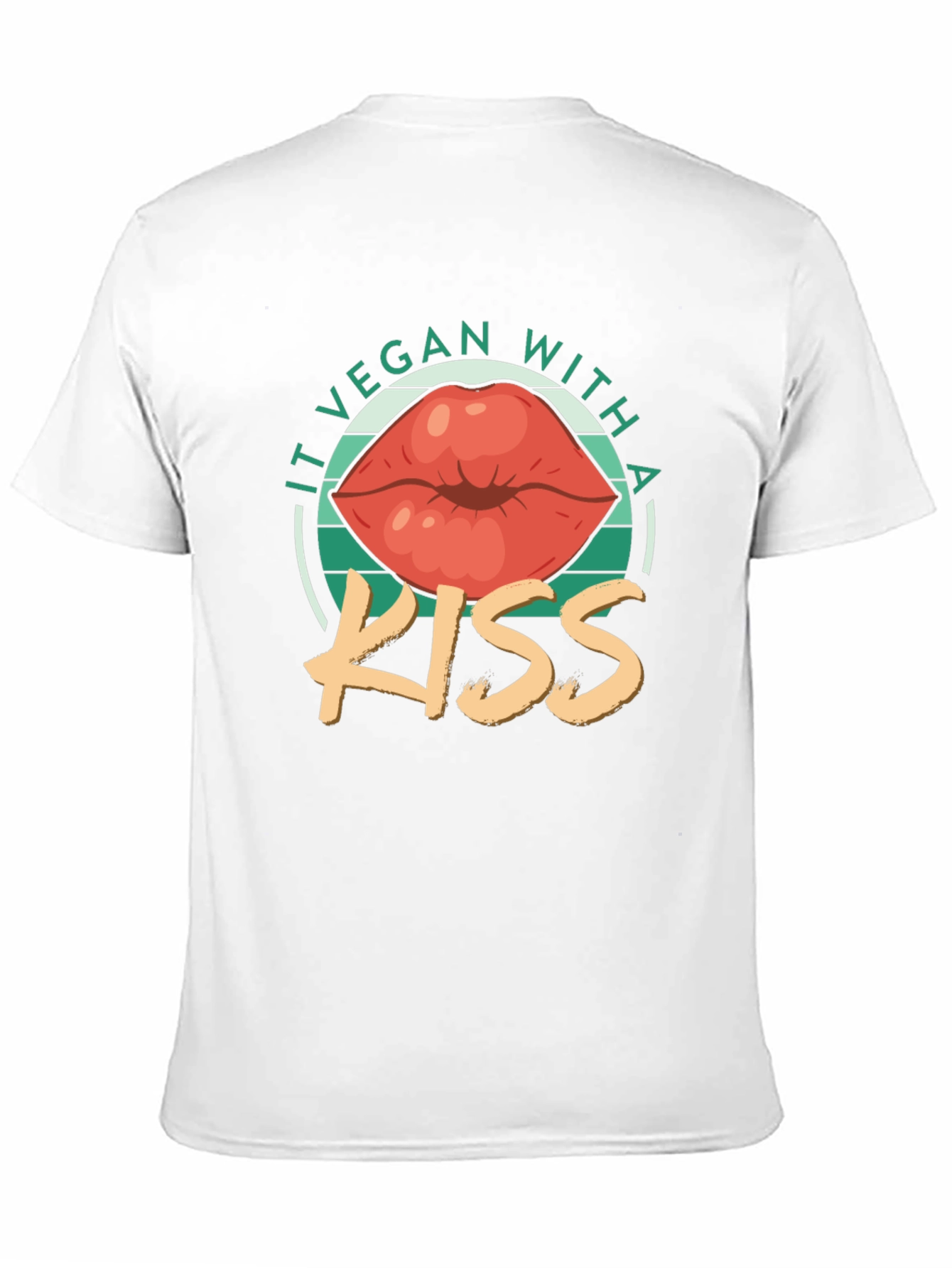It Vegan with a Kiss T-Shirt