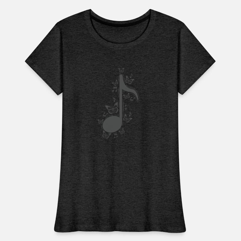 Music Note with Butterflies Music