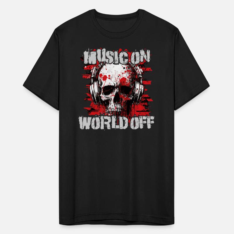 Music on, world off
