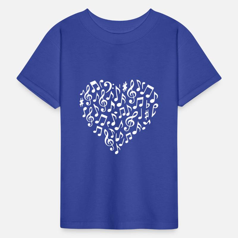 Musical Heart Pattern for Creative Souls
