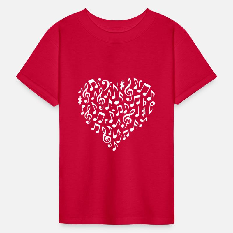 Musical Heart Pattern for Creative Souls