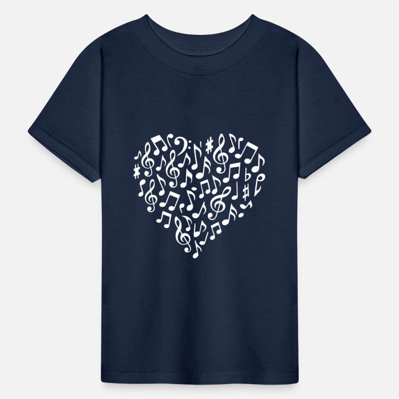 Musical Heart Pattern for Creative Souls