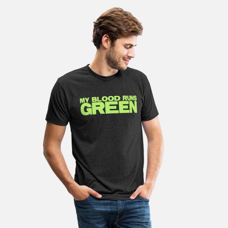 MY blood runs green