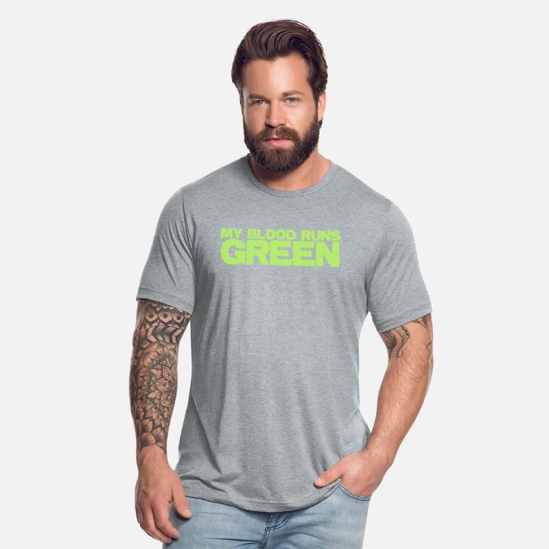 MY blood runs green
