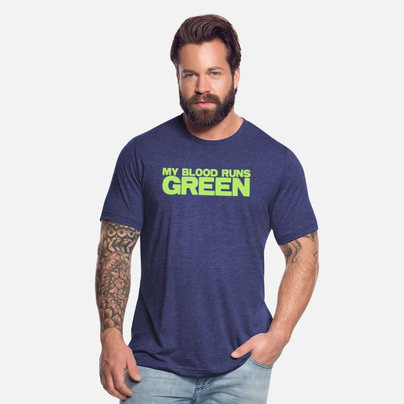 MY blood runs green