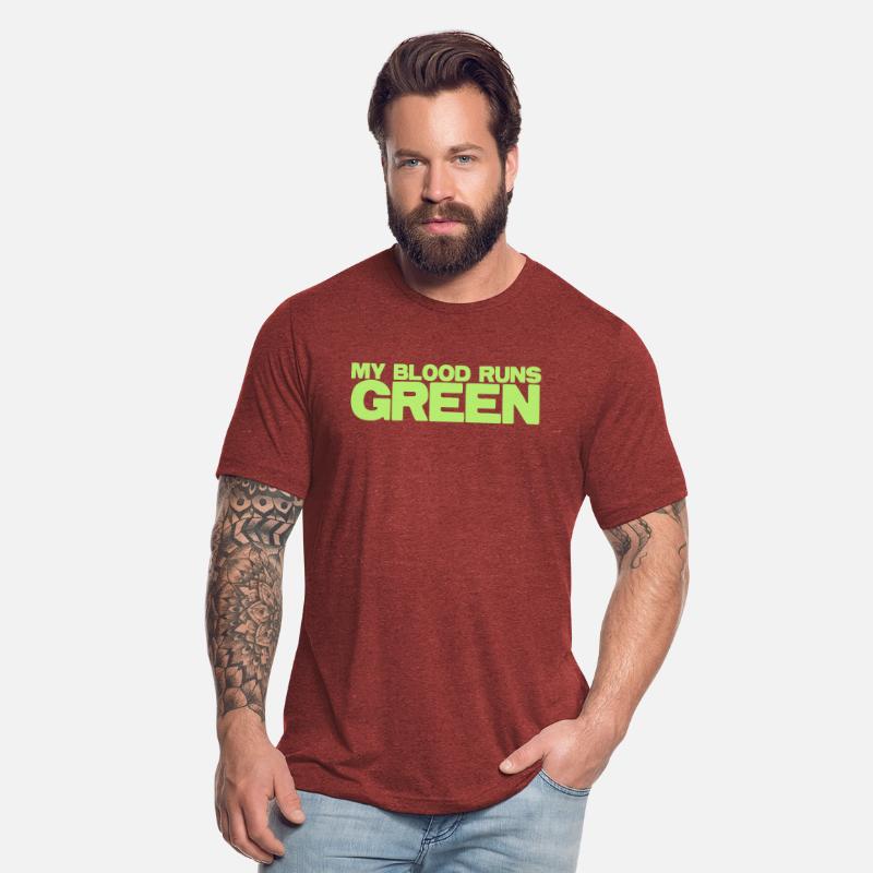 MY blood runs green