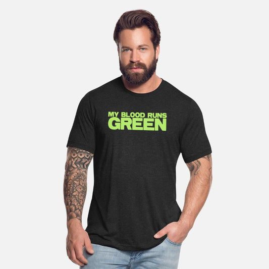 MY blood runs green