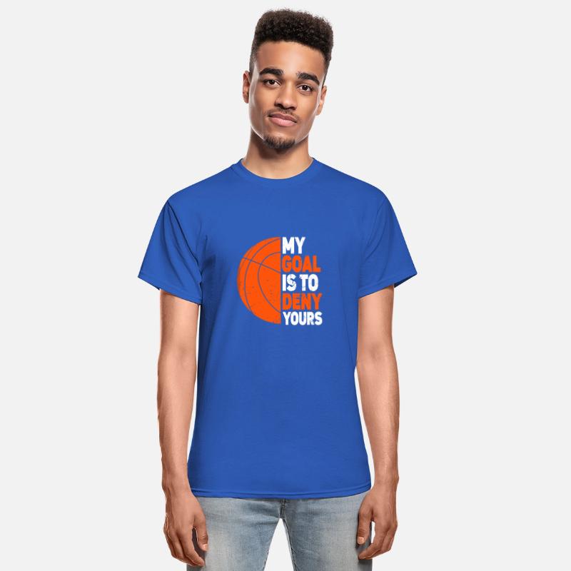 My Goal Is To Deny Yours Sports Athlete Basketball