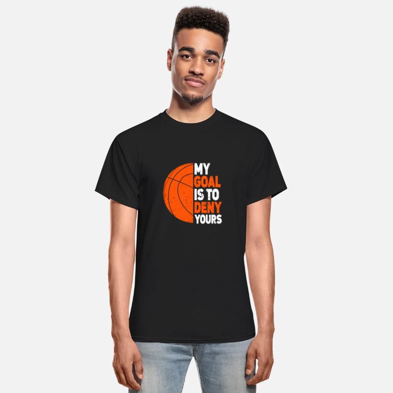 My Goal Is To Deny Yours Sports Athlete Basketball