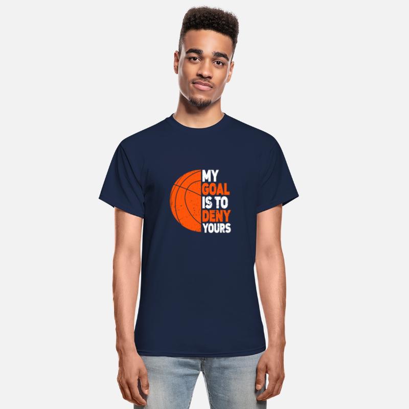 My Goal Is To Deny Yours Sports Athlete Basketball