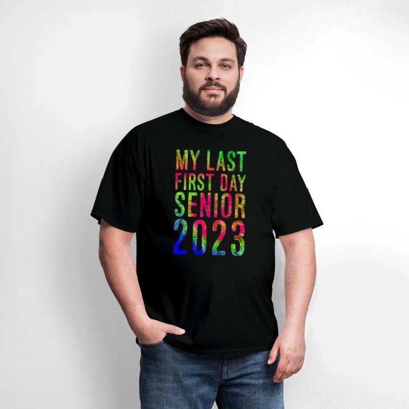 My Last First Day Senior 2023 Back To School vinta
