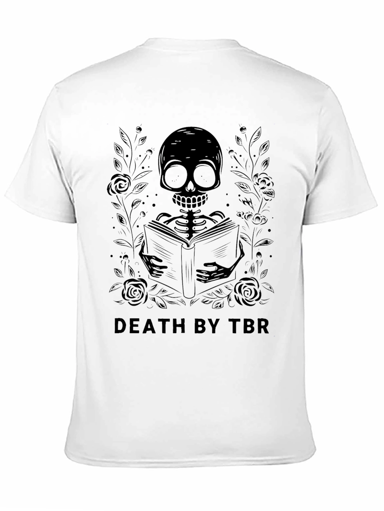 Death By TBR Black Graphic T-Shirt