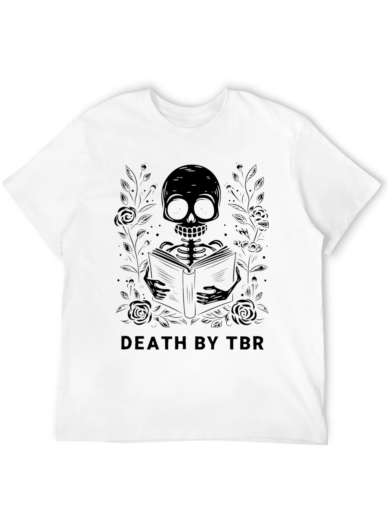 Death By TBR Black Graphic T-Shirt
