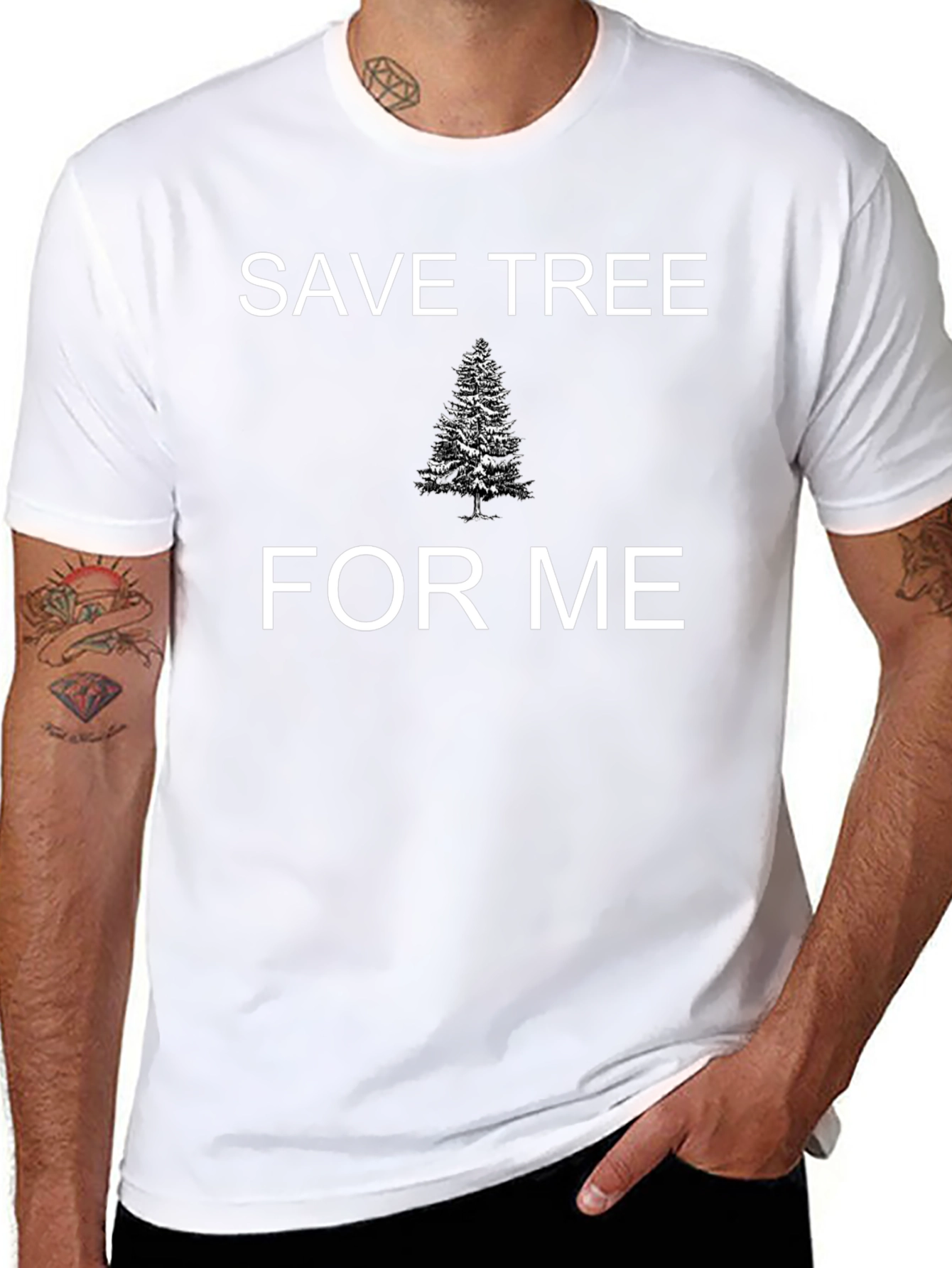 Save Tree For Me Graphic Tee