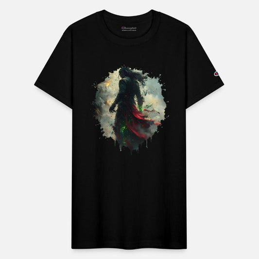 Mystical Warrior In The Burning Fog