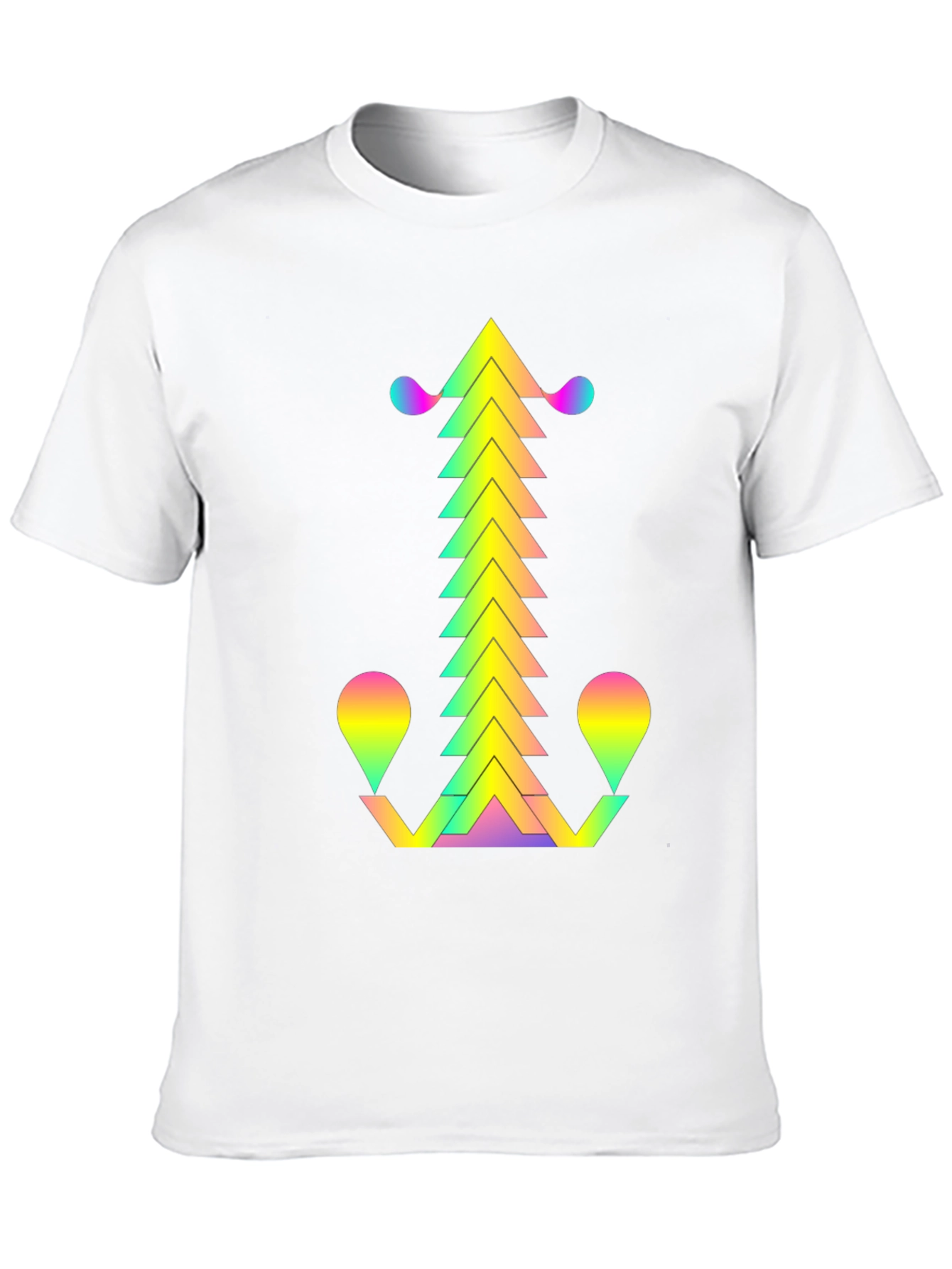 Geometric Gradient T-Shirt