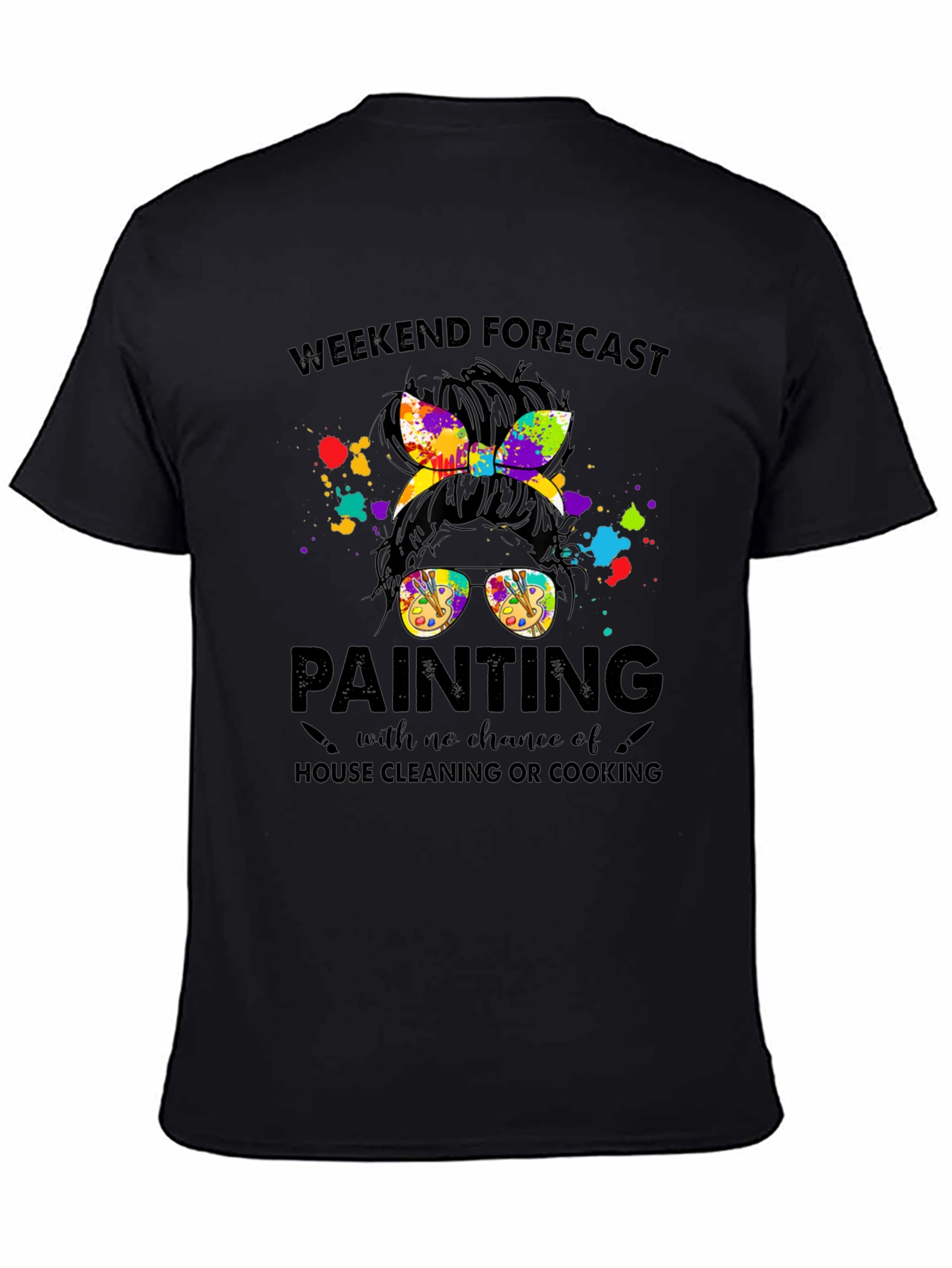 Weekend Forecast Painting T-Shirt
