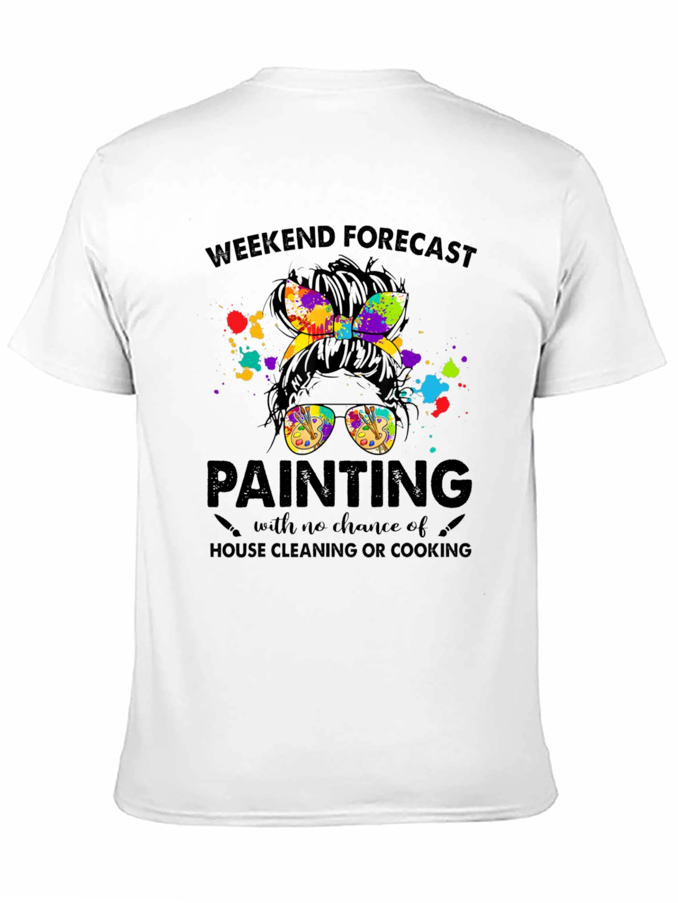 Weekend Forecast Painting T-Shirt