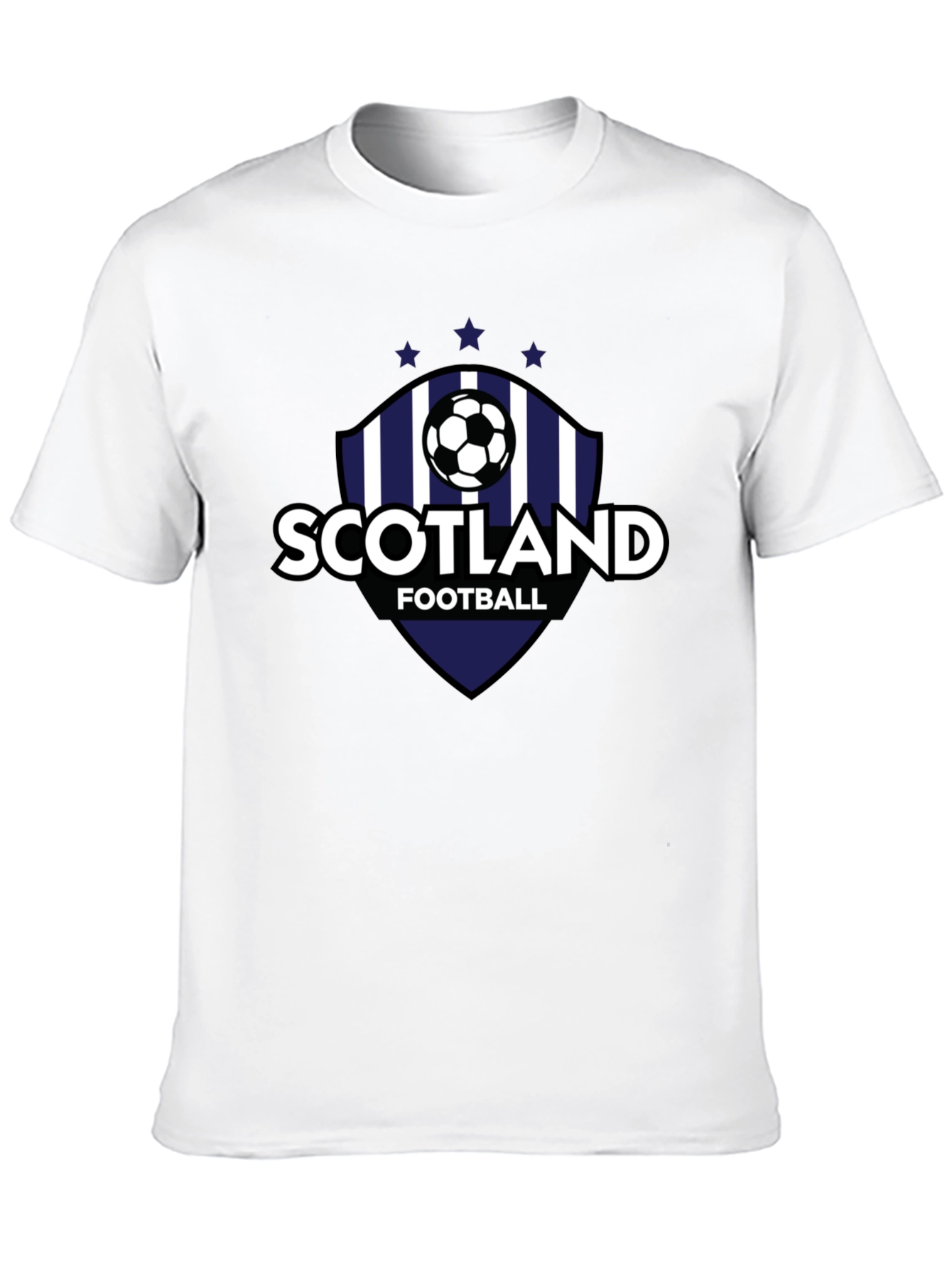Scotland Football T-Shirt Black