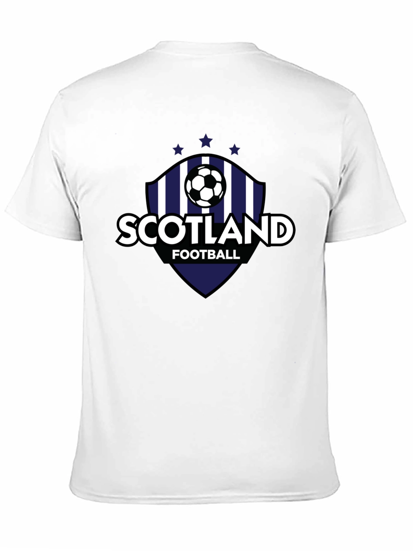 Scotland Football T-Shirt Black