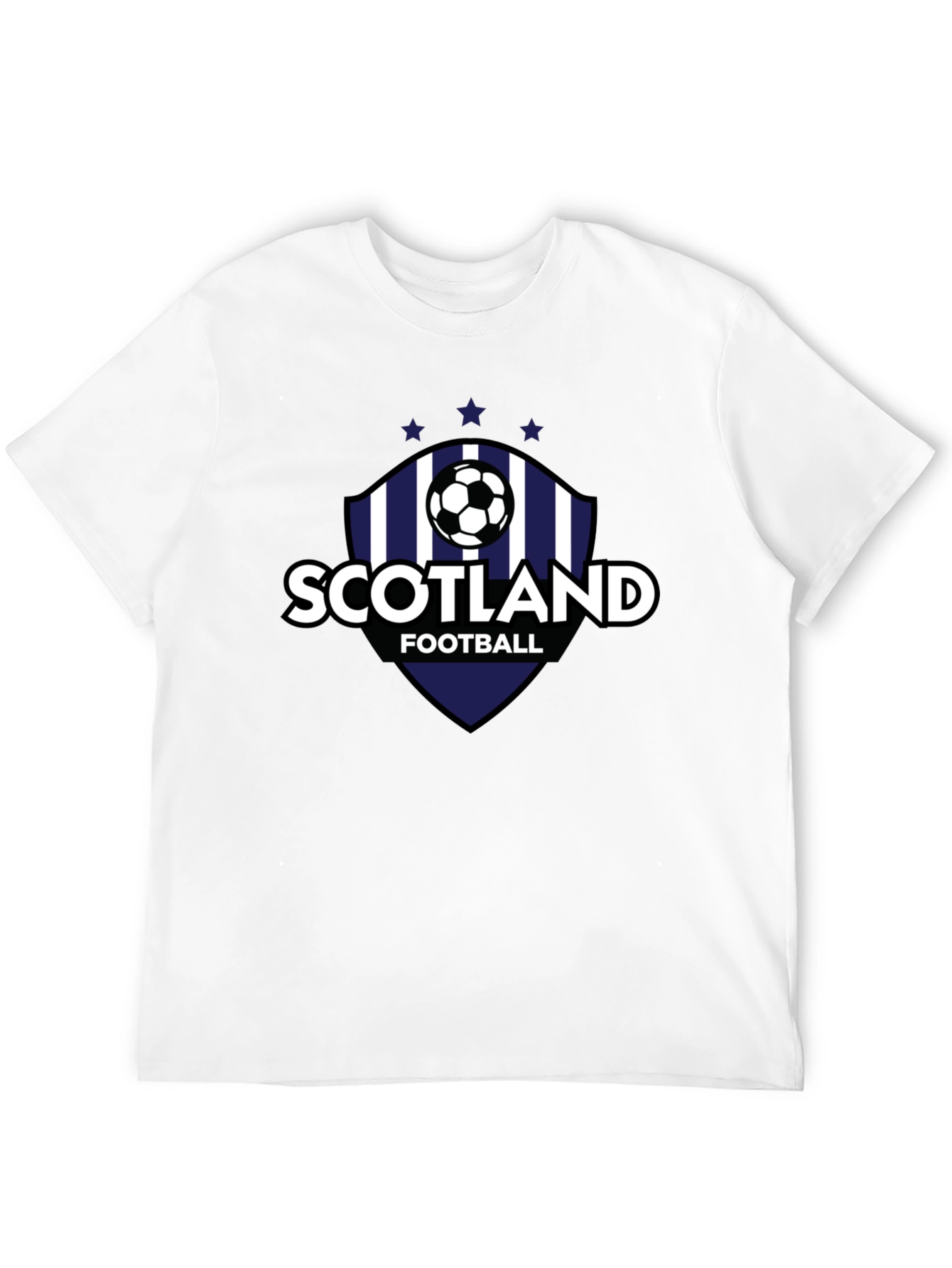 Scotland Football T-Shirt Black