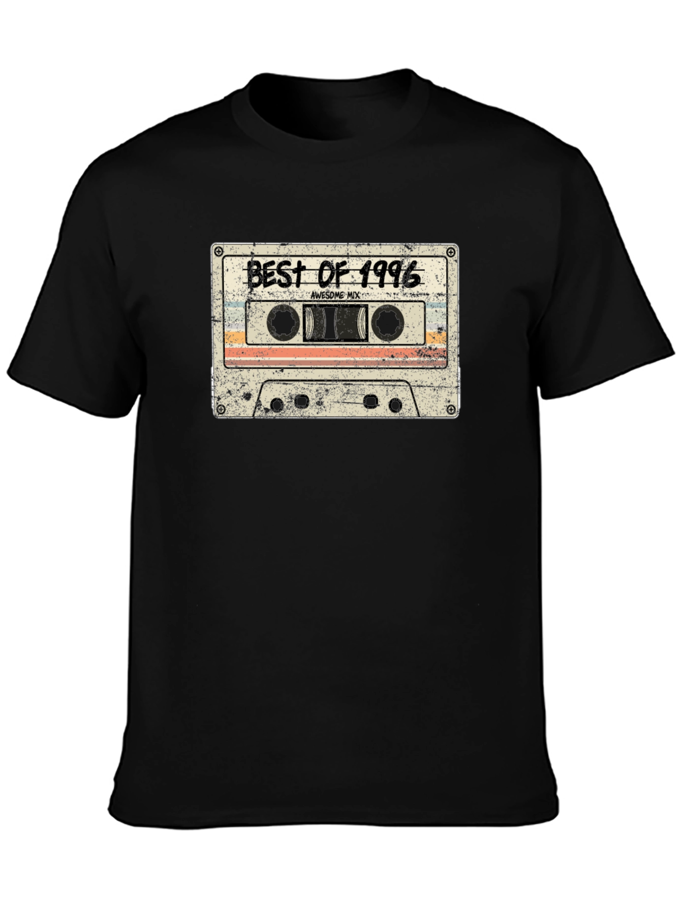 Best of 1996 Graphic T-Shirt - Retro Cassette Design