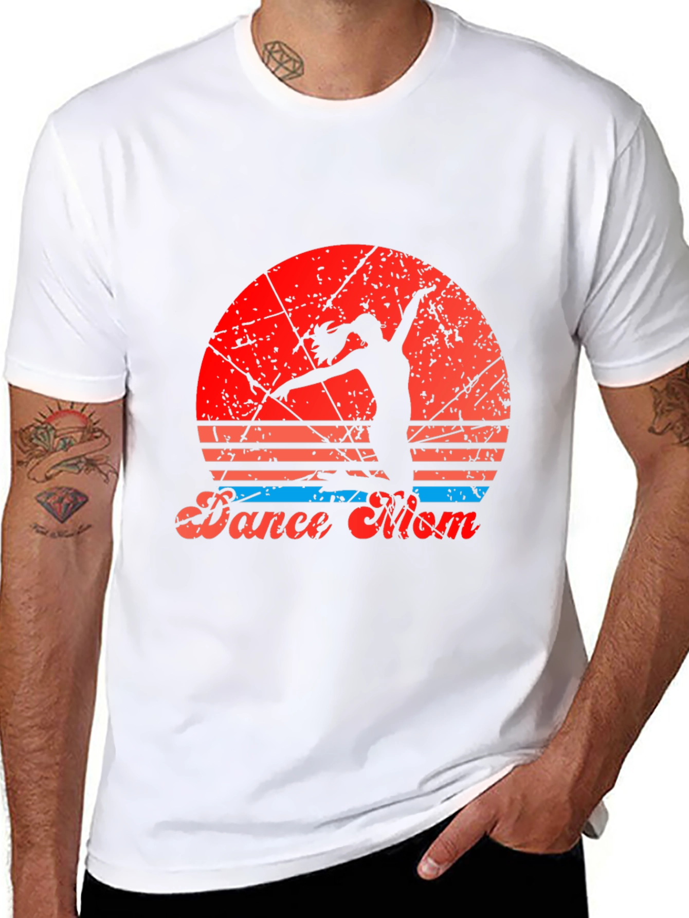 Dance Mom Retro Graphic Tee - Black Unisex T-Shirt