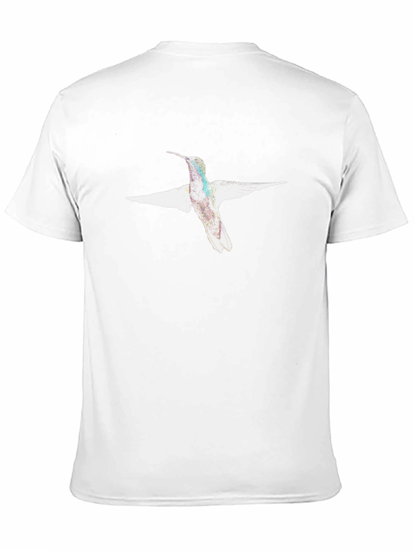 Hummingbird Graphic Black T-Shirt