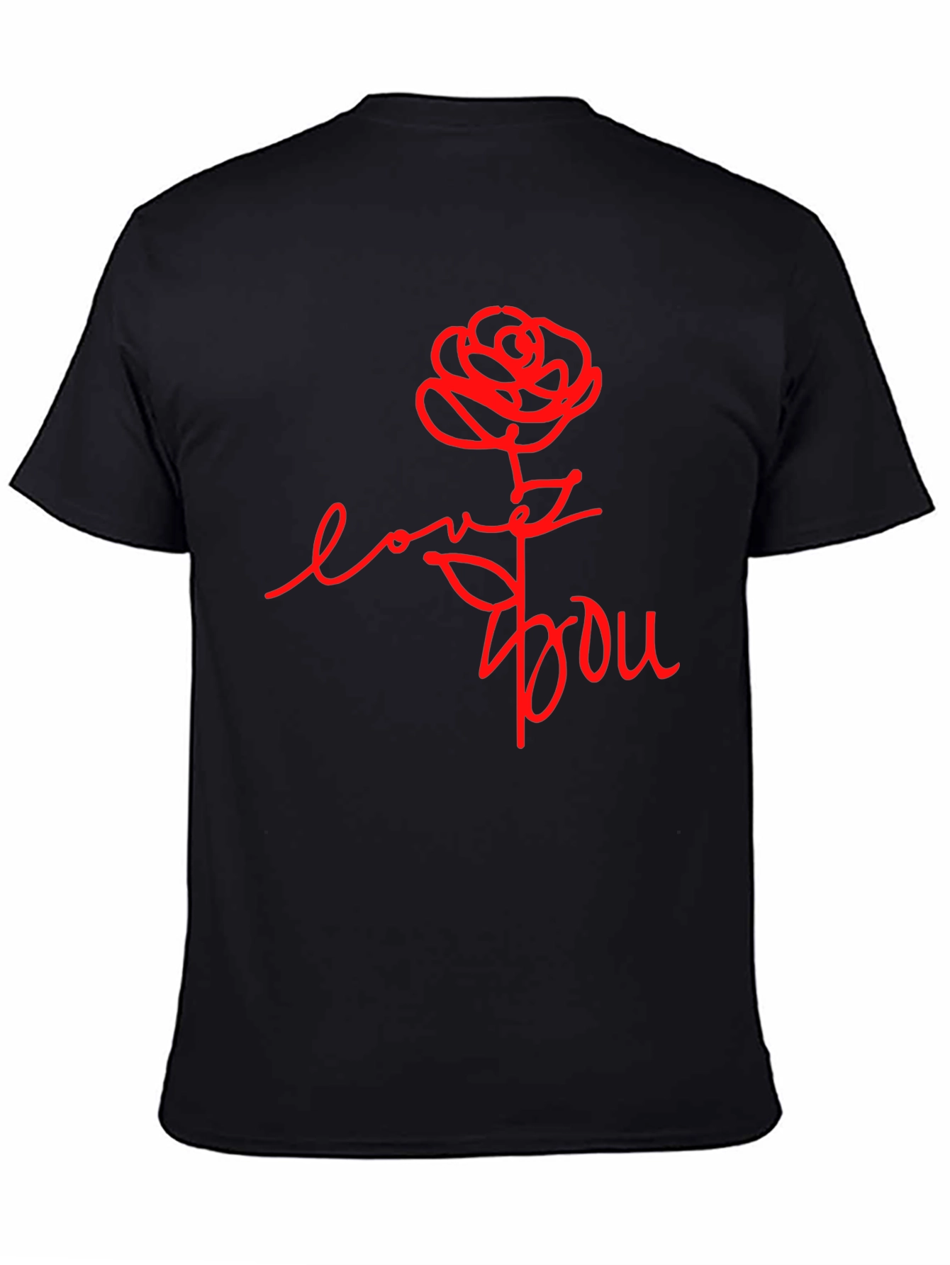 Love You Rose Graphic Tee