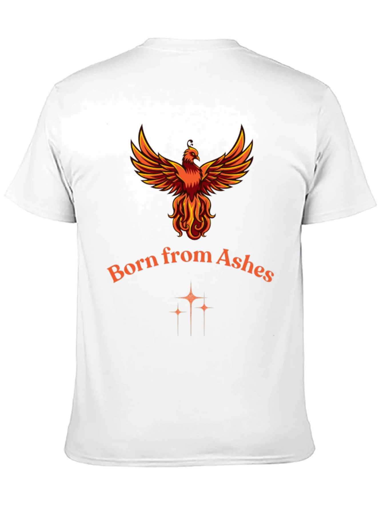 Phoenix Born From Ashes Graphic T-Shirt