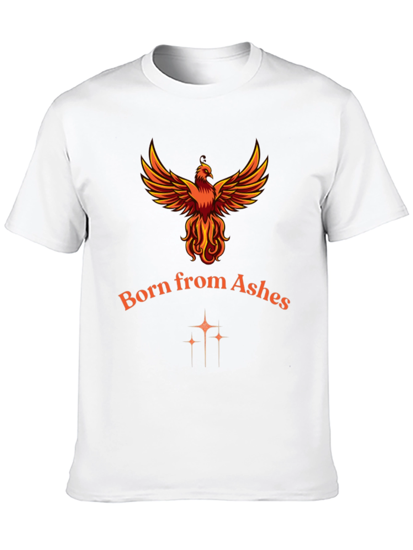 Phoenix Born From Ashes Graphic T-Shirt