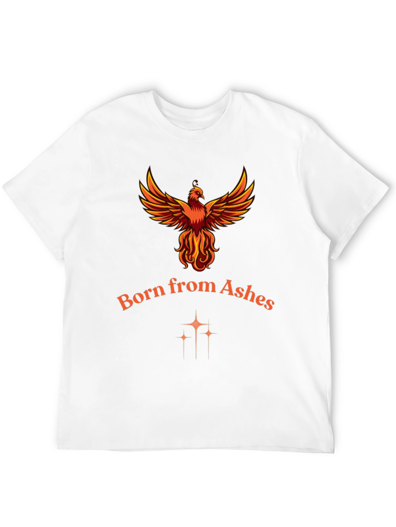 Phoenix Born From Ashes Graphic T-Shirt
