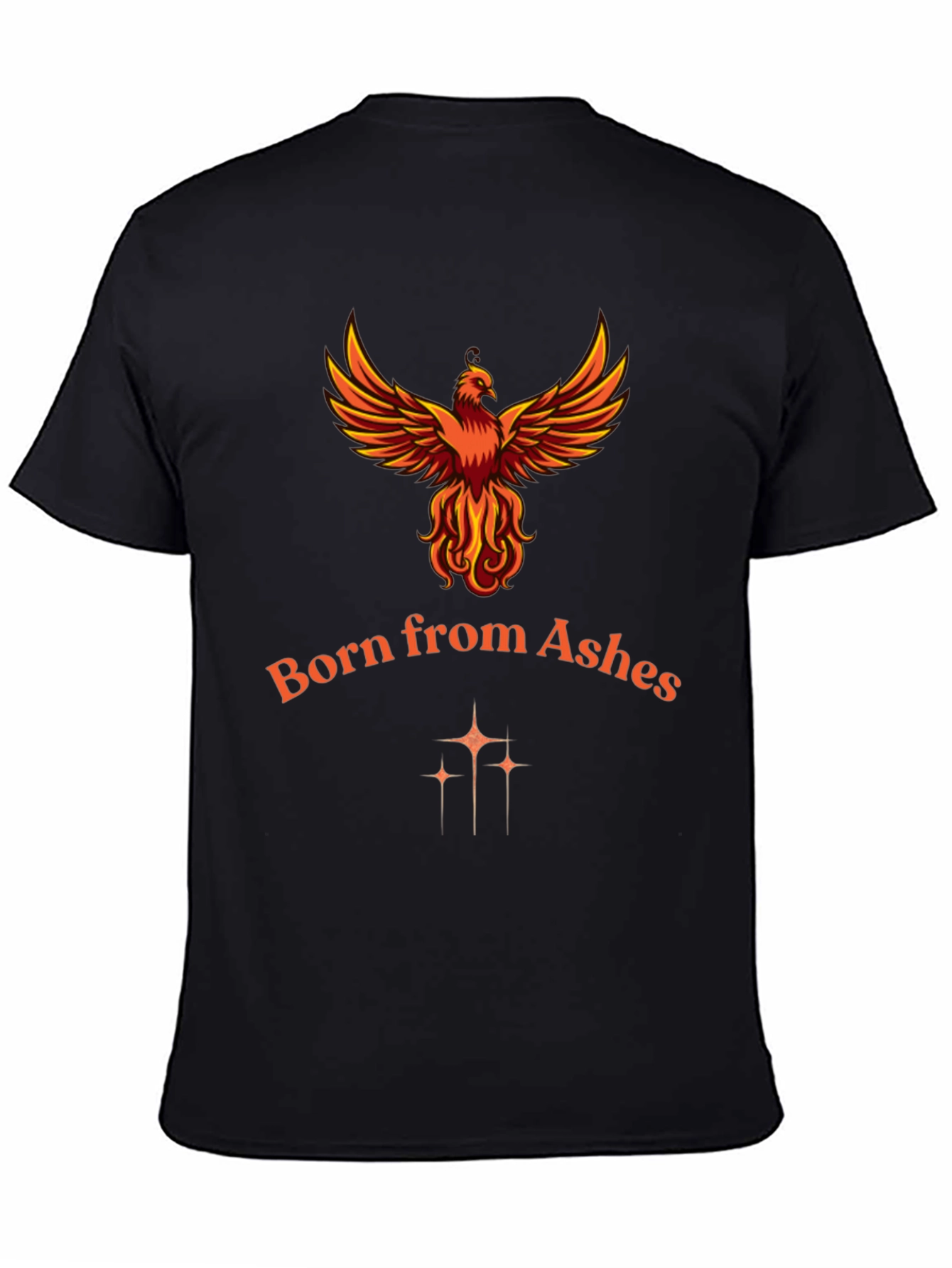 Phoenix Born From Ashes Graphic T-Shirt