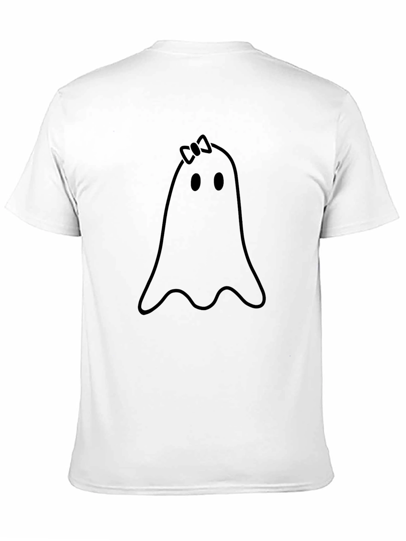 Cute Ghost Tee - Spooky Season Style