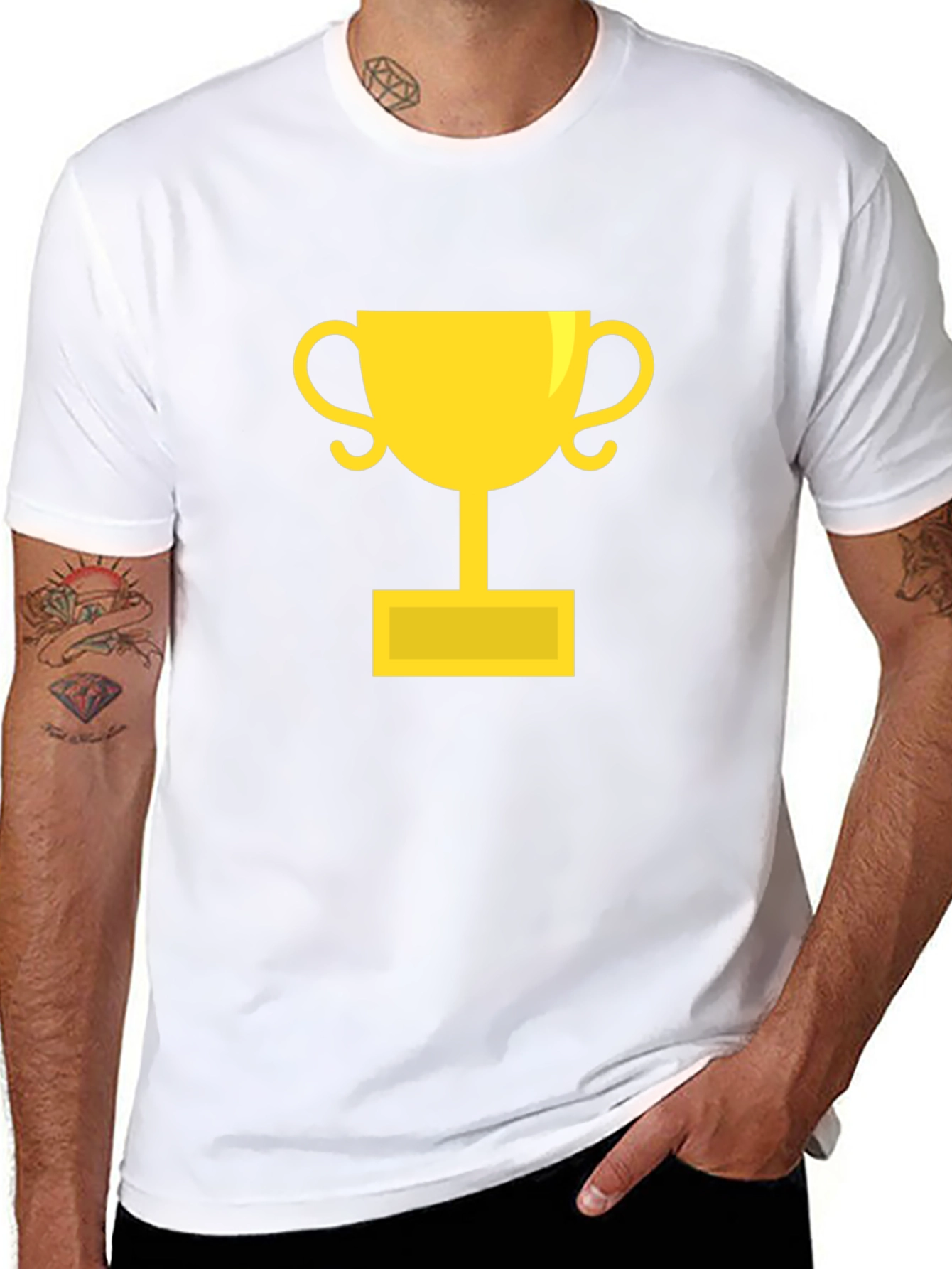 Trophy Graphic Tee - Celebrate Success