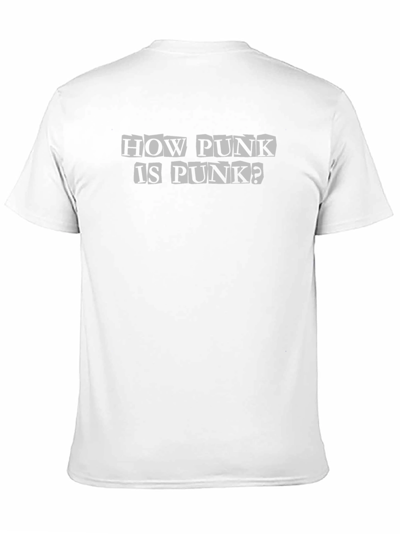 How Punk Is Punk? Graphic Tee - Black