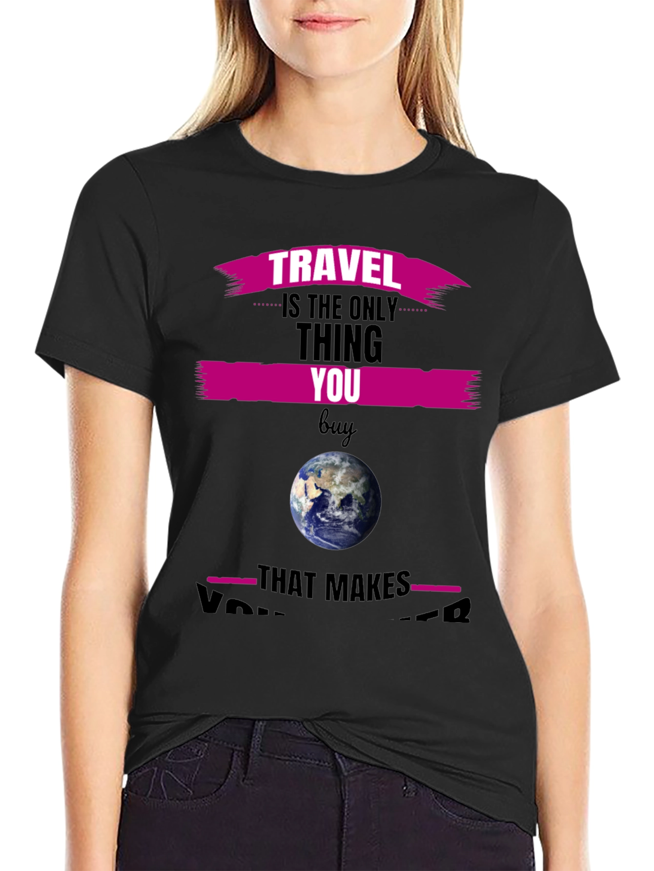 Travel Makes You Richer Graphic Tee