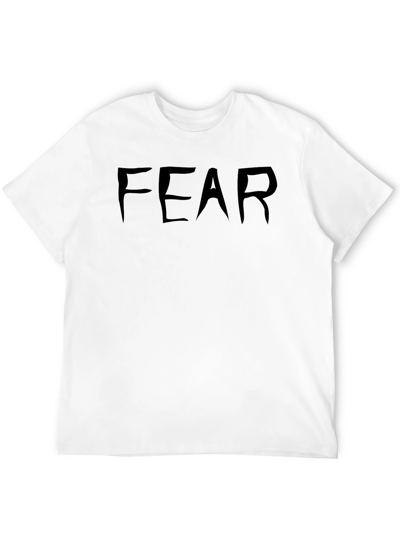 FEAR Graphic Tee - Mens Black T-Shirt