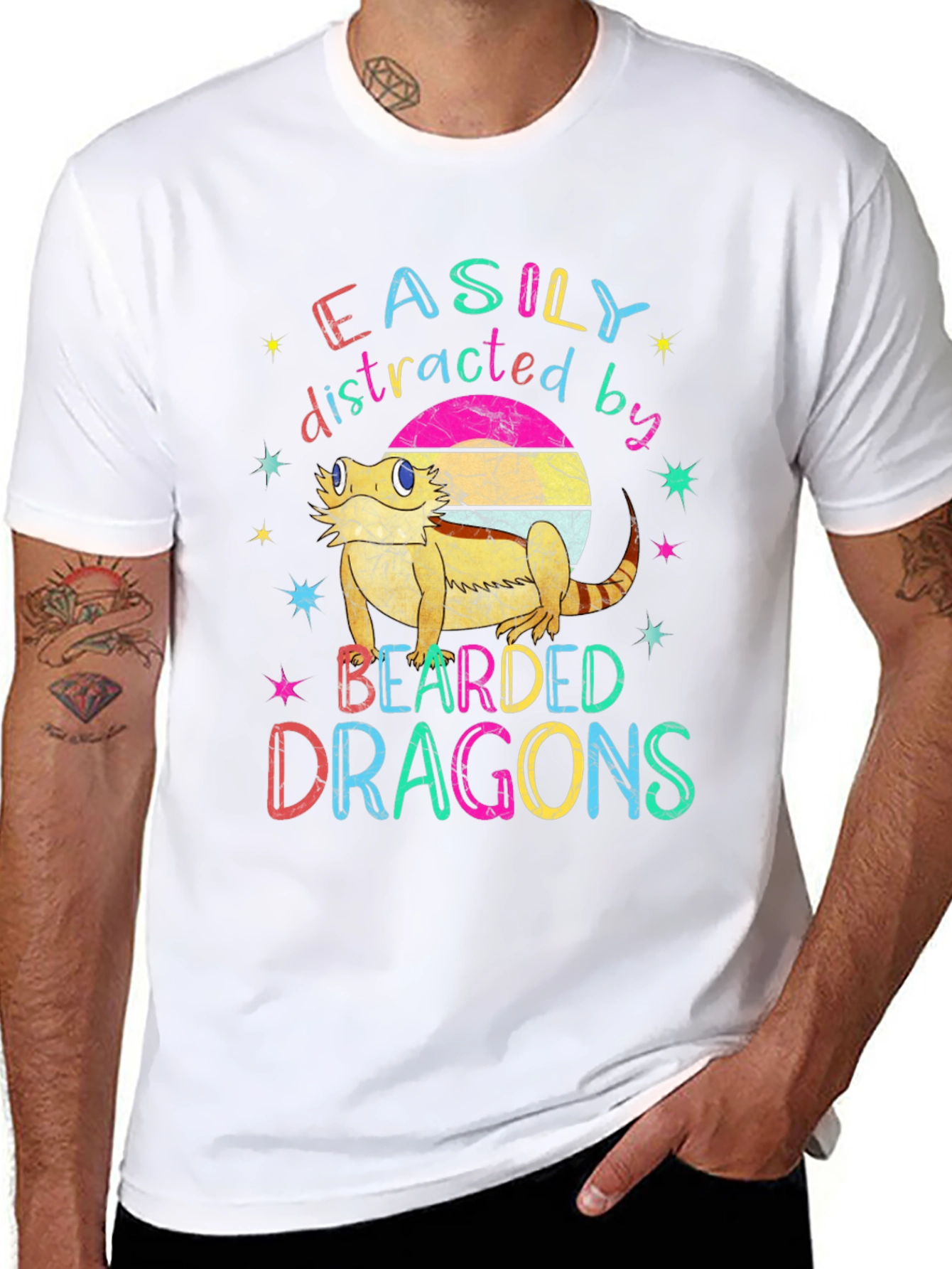 Bearded Dragon Lover Graphic T-Shirt