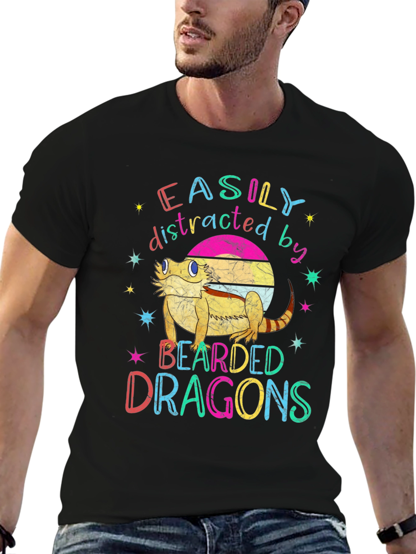 Bearded Dragon Lover Graphic T-Shirt