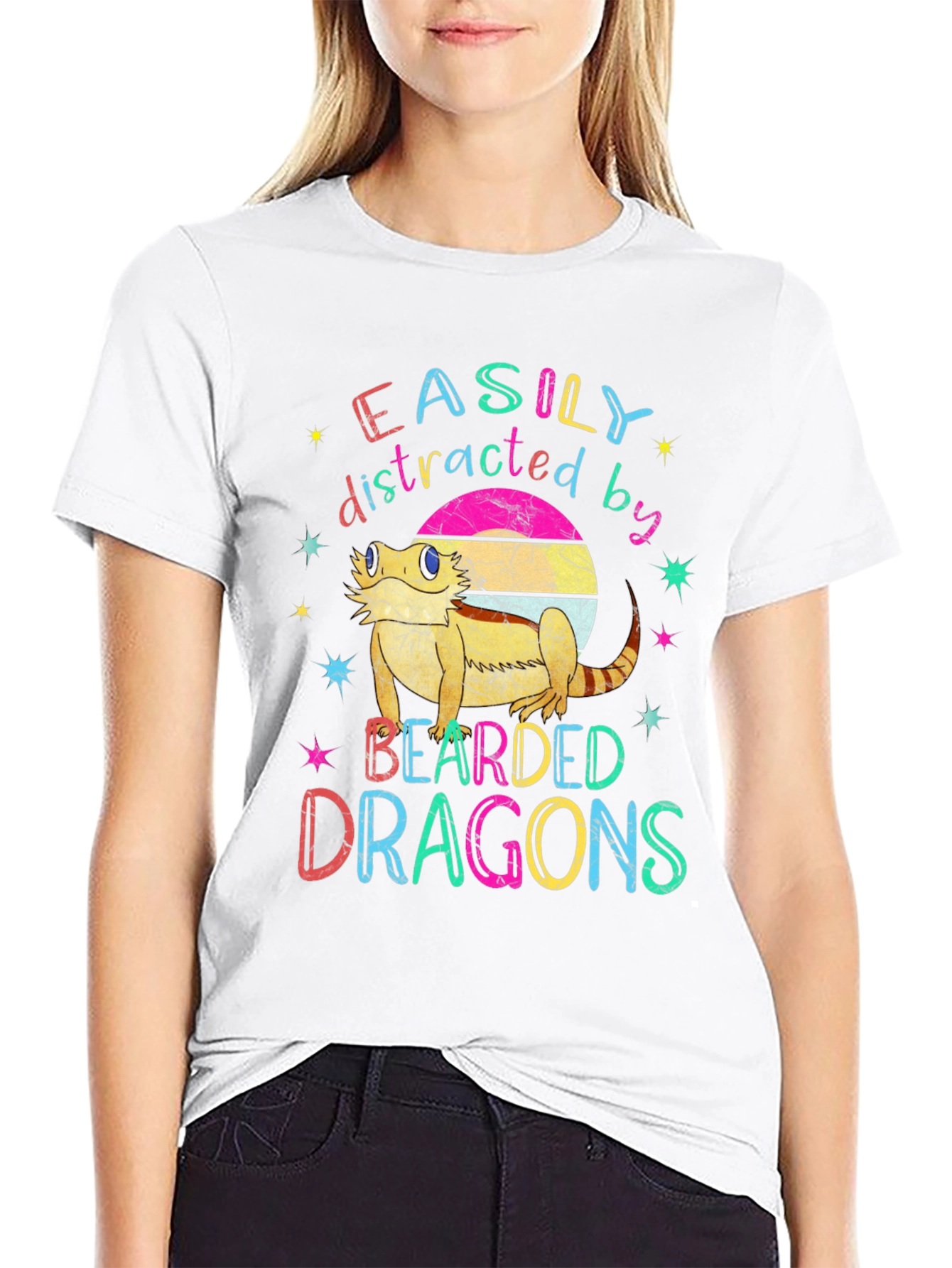 Bearded Dragon Lover Graphic T-Shirt