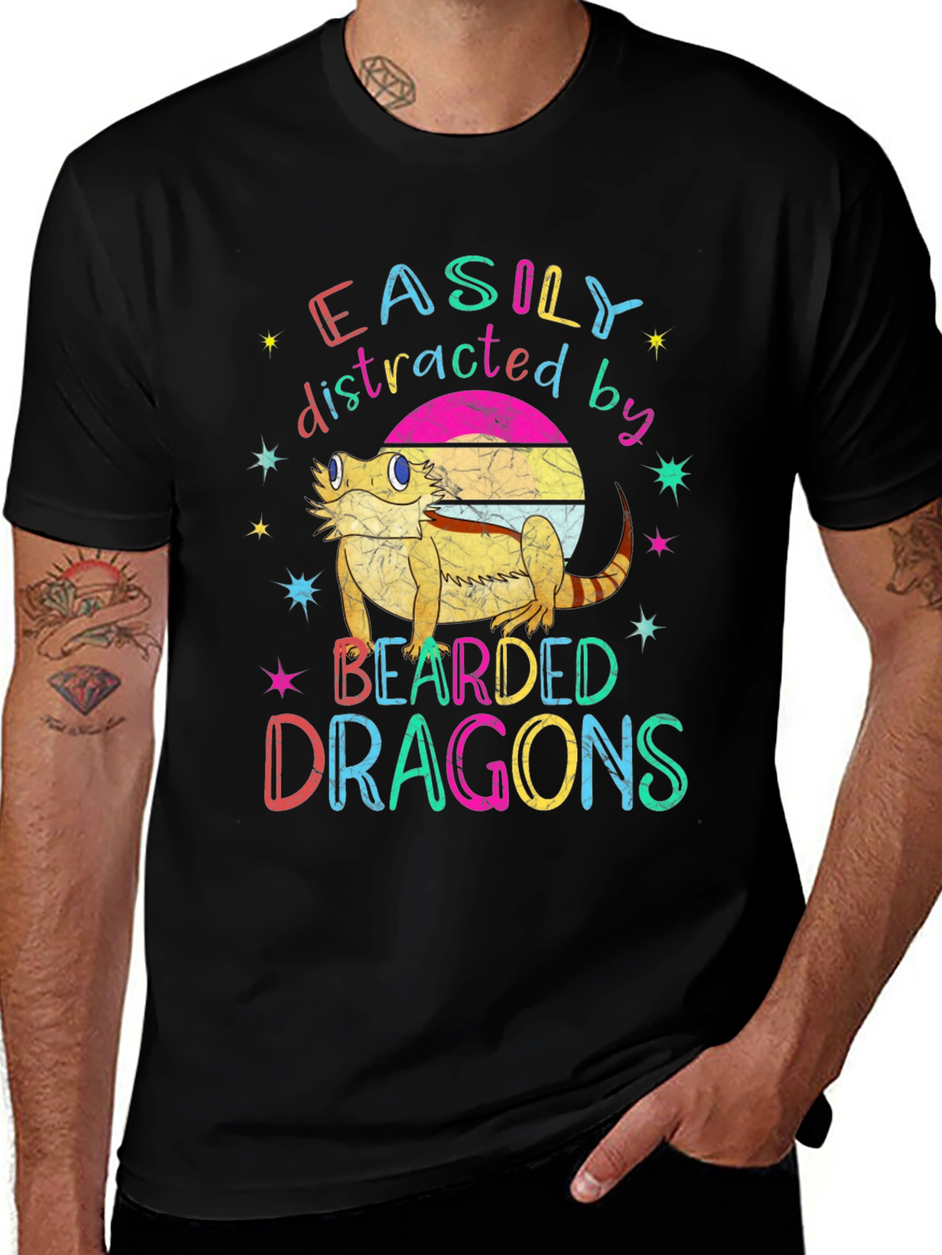 Bearded Dragon Lover Graphic T-Shirt