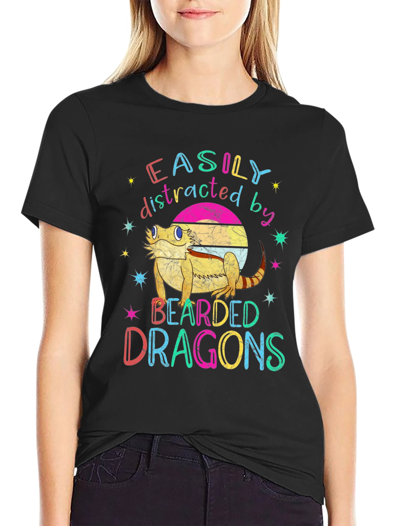 Bearded Dragon Lover Graphic T-Shirt