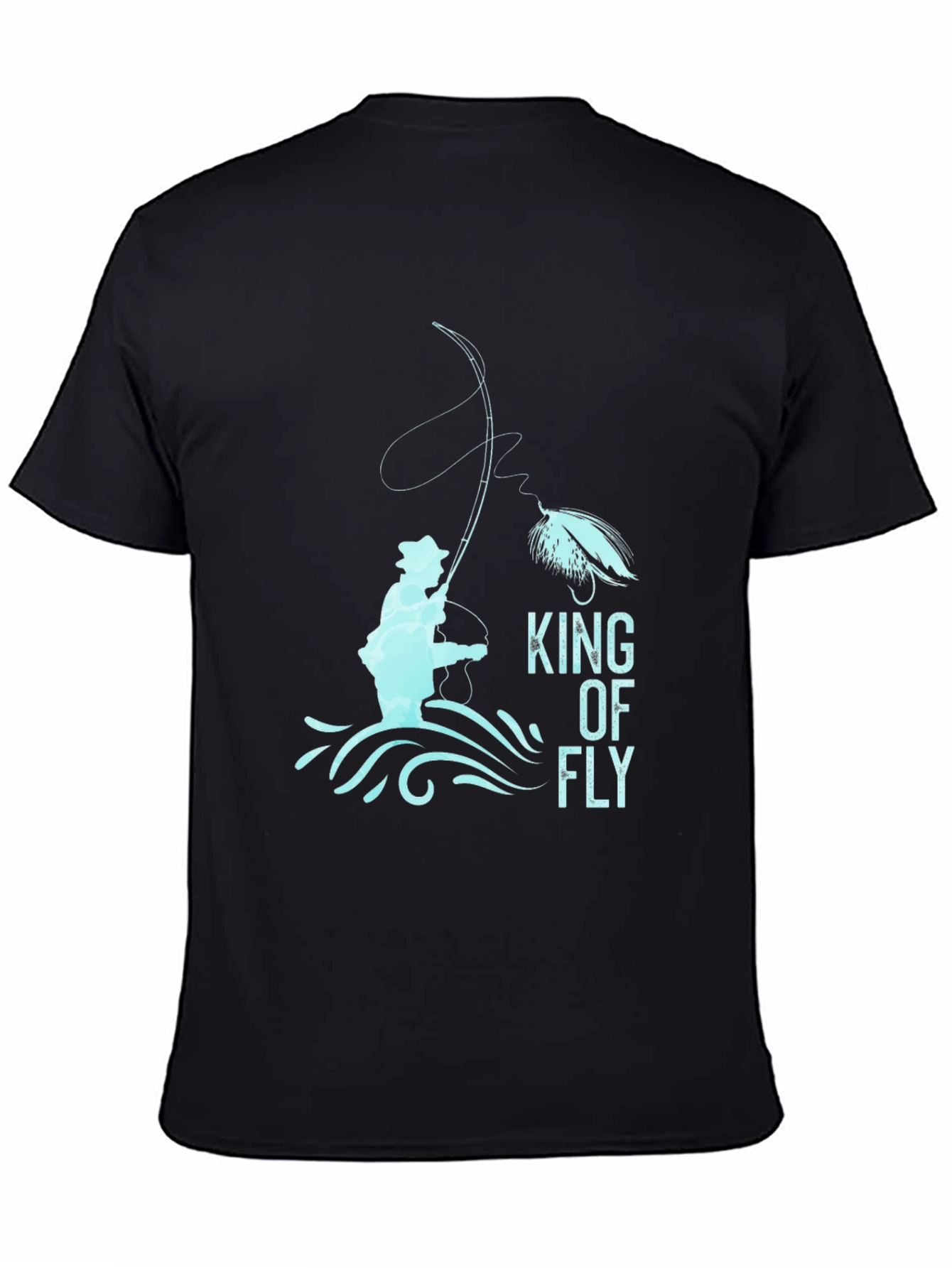 King of Fly Fishing T-Shirt - Graphic Tee