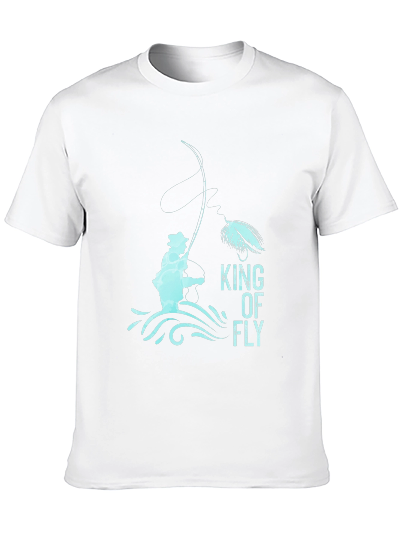 King of Fly Fishing T-Shirt - Graphic Tee