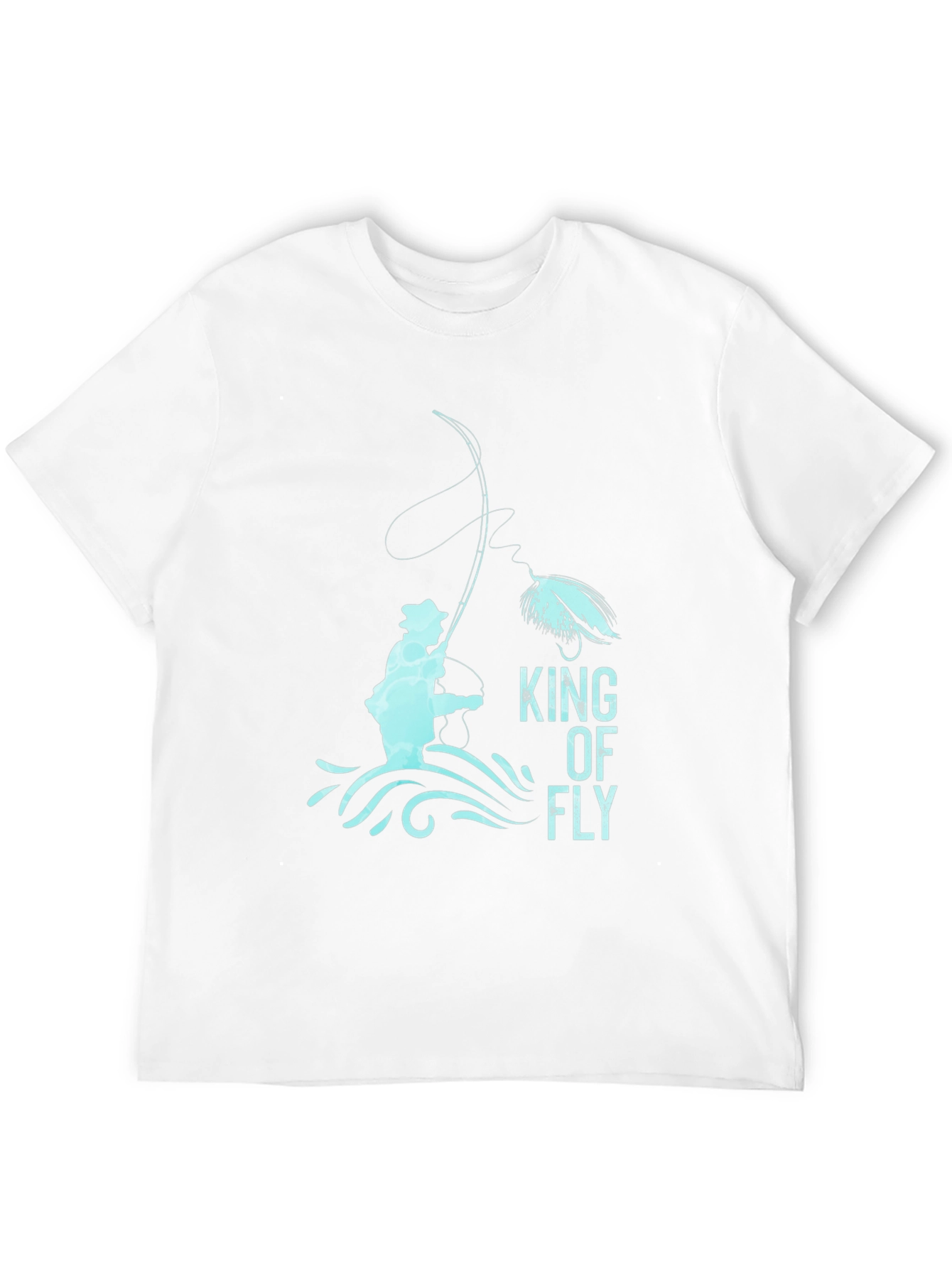 King of Fly Fishing T-Shirt - Graphic Tee